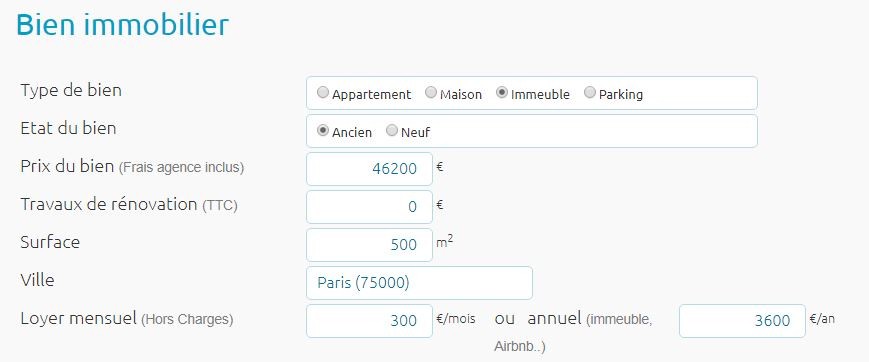 Bien immobilier